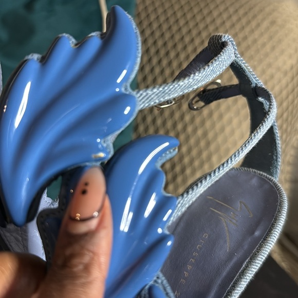 Denim Giuseppe pumps - Picture 10 of 15